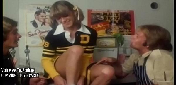  Marilyn Chambers As A Cheerleader Takes On 2 Guys